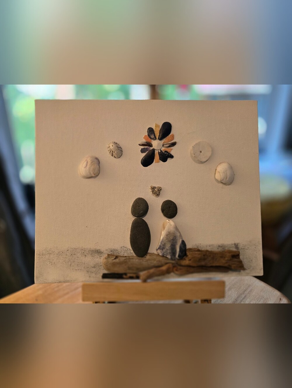 Pebble Wall Art 8x10